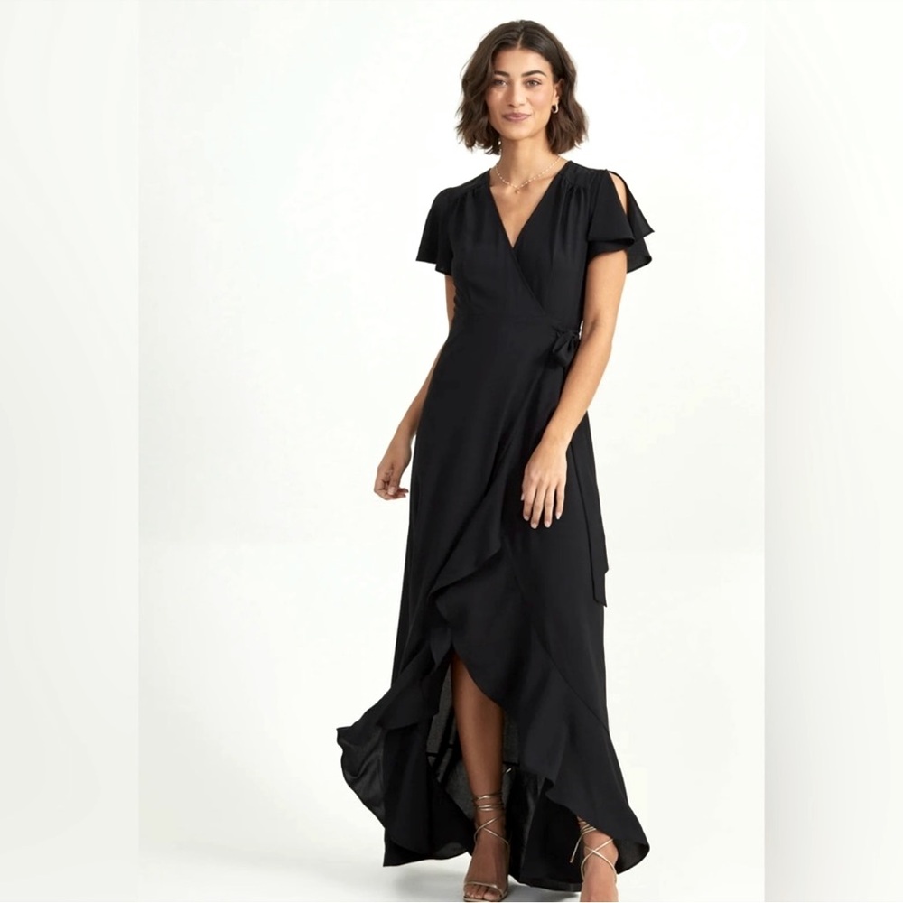 Altard State Springvale Maxi Dress Black size Small NWT